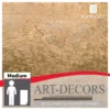 Metallic Gold Art-Decor Wandpaneel
