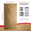 Metallic Gold Art-Decor Wandpaneel - Afbeelding 2